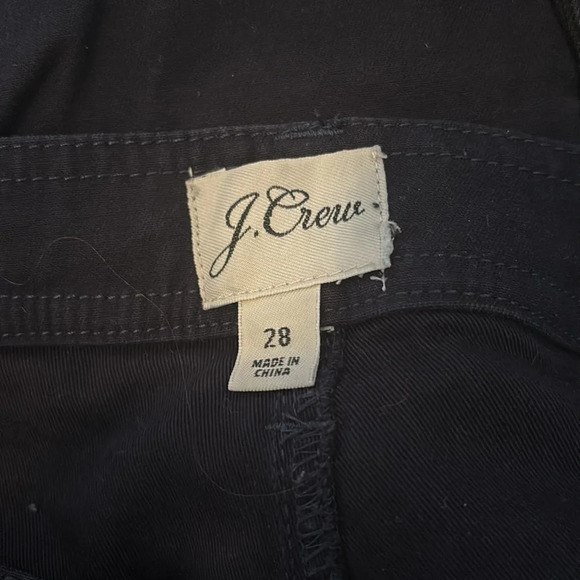 J. Crew women’s blue chino high rise cargo pants size 28 - Picture 8 of 9